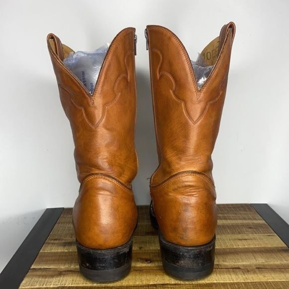 Alberta Boot Co. 3000 TN Cowboy Western Boot: Size 10EE - Picture 6 of 10